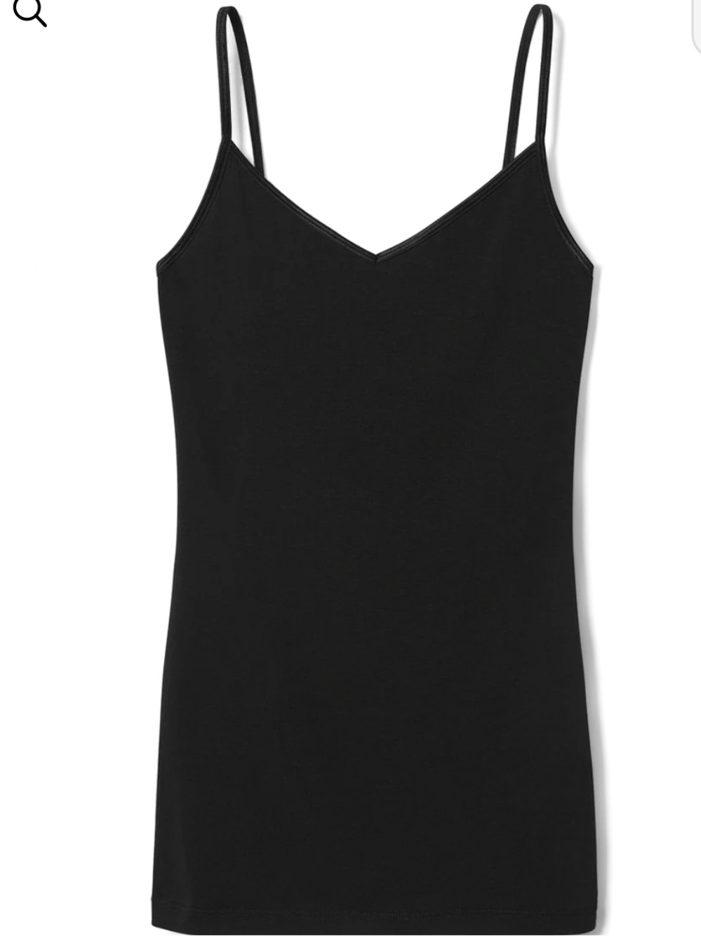 CAbi NWOT Black V-Neck Cami Top